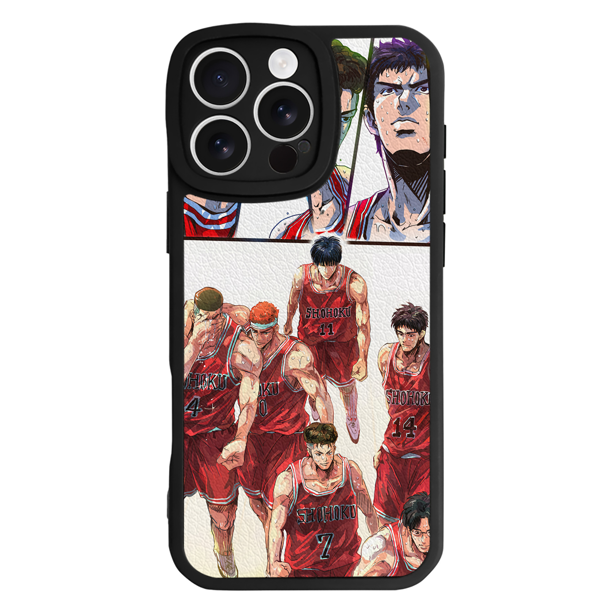 （画像用） SLAM DUNK／スラムダンク 【iPhone 16シリーズ対応】シリコンスマホケース（レザー調） 材質：シリコン
